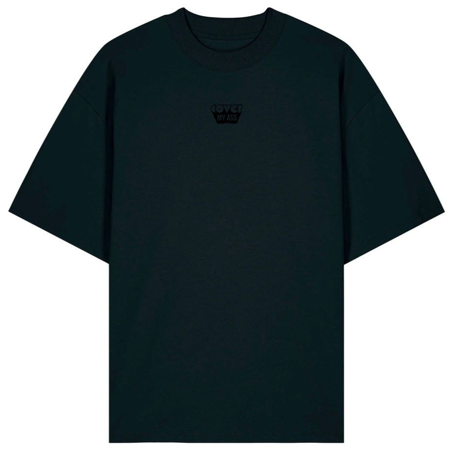 CoverMyAss “BLASTER Oversize Tee” – Limited Logo Edition - schwarz